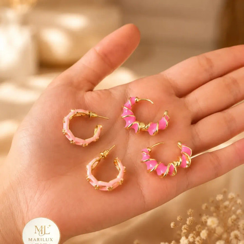 گوشواره میناکاری