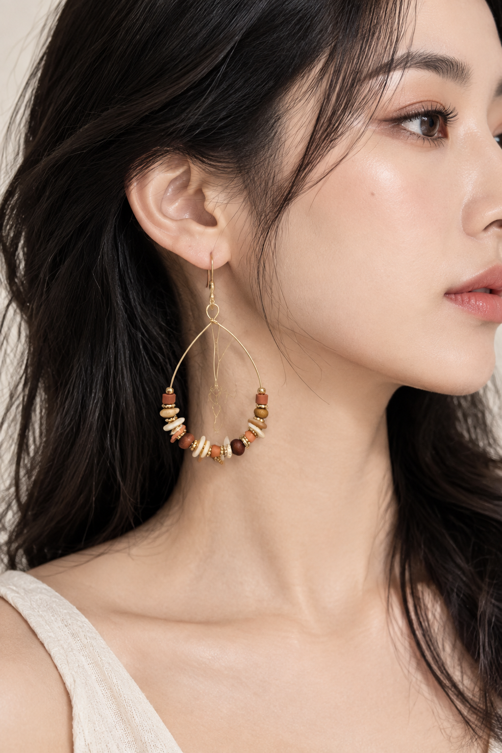 گوشواره حلقه ای
